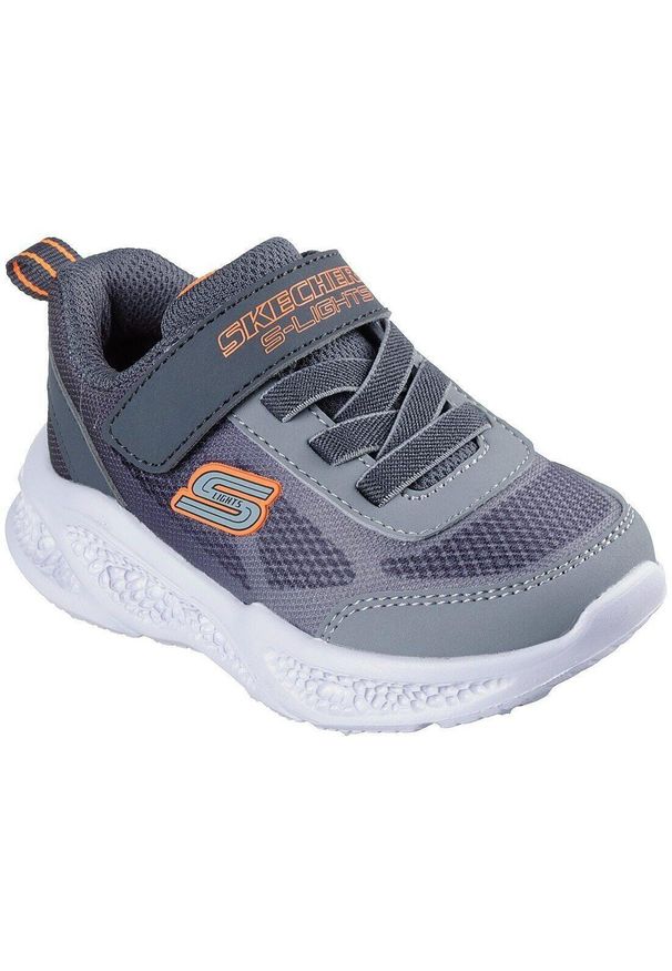 skechers - Adidasy Skechers Meteor-ligh, Dzieci. Kolor: szary. Materiał: materiał