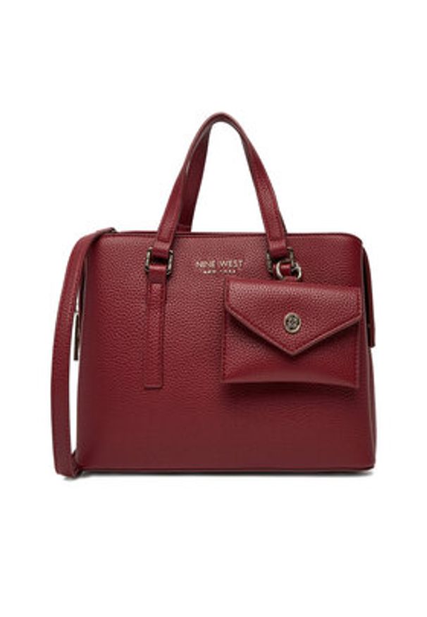 Nine West Torebka C-JL9733 Bordowy. Kolor: czerwony