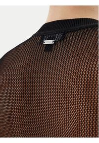 Armani Exchange Sukienka dzianinowa XW000581 AF12875 FC043 Czarny Slim Fit. Kolor: czarny. Materiał: syntetyk #4