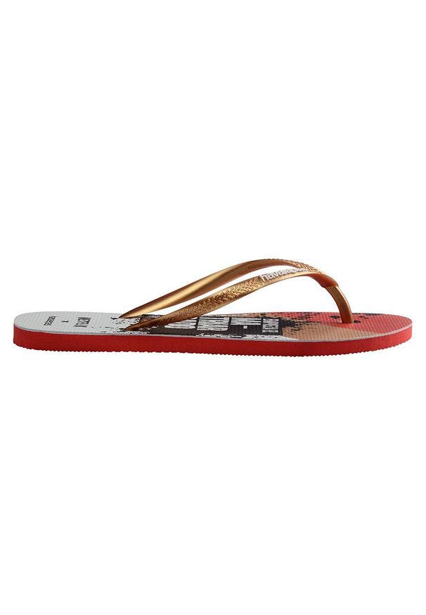 Havaianas - Japonki X NETFLIX. Kolor: czerwony. Materiał: materiał