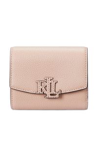 Lauren Ralph Lauren - Mały Portfel Damski LAUREN RALPH LAUREN. Kolor: różowy