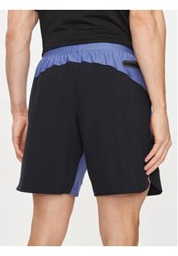 Under Armour Szorty sportowe Ua Peak Woven Hybrid Short 1383348-561 Niebieski Fitted Fit. Kolor: niebieski. Materiał: syntetyk. Styl: sportowy #5