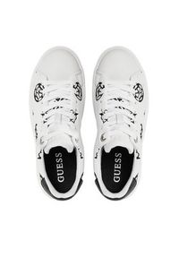 Guess Sneakersy Denesa4 FLPDS4 FAL12 Biały. Kolor: biały. Materiał: skóra #5