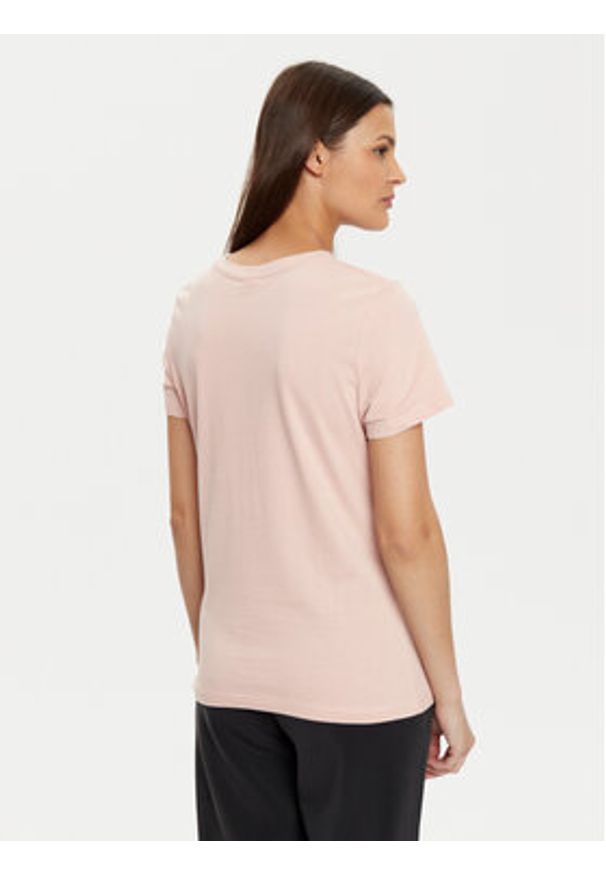 Guess T-Shirt V5RI06 I3Z14 Różowy Regular Fit. Kolor: różowy. Materiał: bawełna
