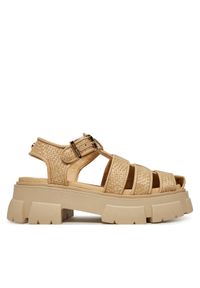 Steve Madden Sandały Amina s SM11003681 Beżowy. Kolor: beżowy. Materiał: skóra