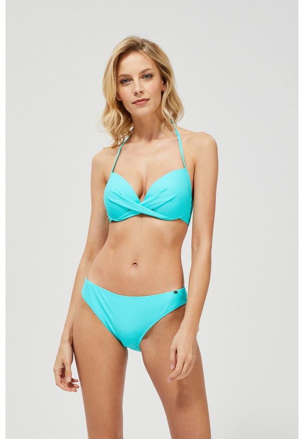 MOODO - Dół od bikini. Materiał: poliester, poliamid, elastan. Wzór: gładki