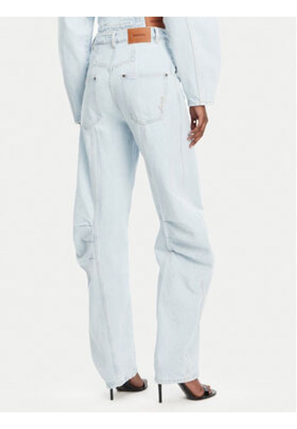 ROTATE Jeansy 1138251468 Niebieski Relaxed Fit. Kolor: niebieski