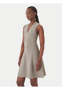 Guess Sukienka dzianinowa W6GK53 Z0658 Zielony Regular Fit. Kolor: zielony. Materiał: syntetyk #1