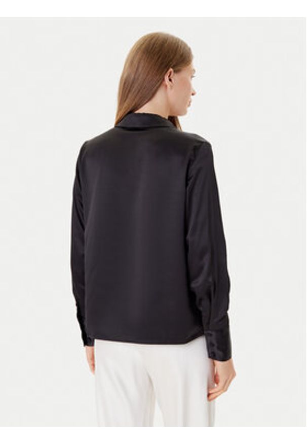 Vero Moda Koszula Merle 10334598 Czarny Regular Fit. Kolor: czarny. Materiał: syntetyk