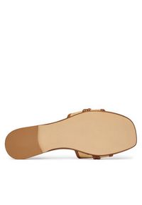Just Cavalli Klapki 80RA3S81 ZSE61 Brązowy. Kolor: brązowy. Materiał: skóra #5