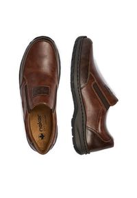Rieker Półbuty 03354-26 Brązowy. Kolor: brązowy. Materiał: materiał #4