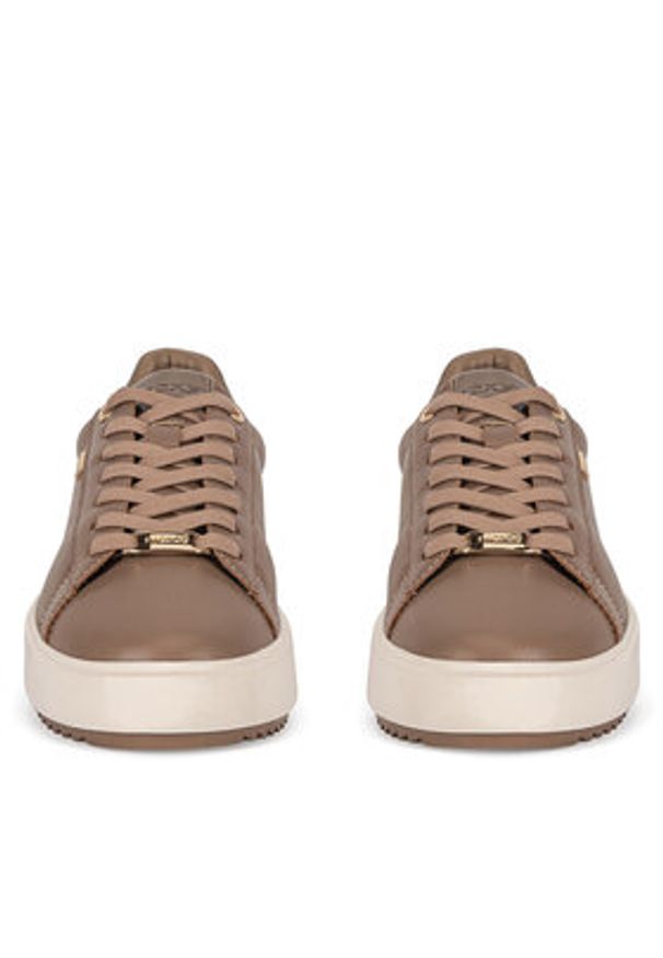 MEXX Sneakersy MI001010043W Beżowy. Kolor: beżowy. Materiał: skóra