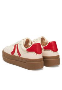DeeZee Sneakersy AM2518 Beżowy. Kolor: beżowy. Materiał: skóra #7