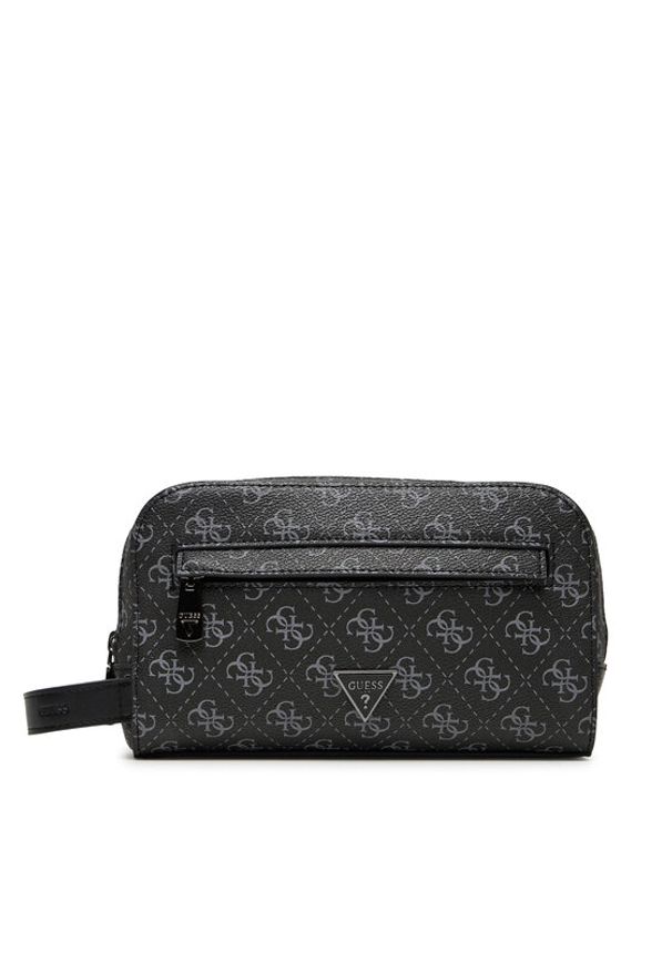 Guess Kosmetyczka PMMILO P5461 Czarny. Kolor: czarny. Materiał: skóra