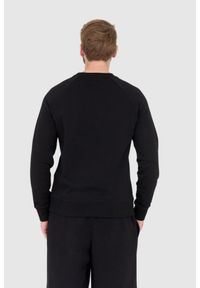 Balmain - BALMAIN Czarna bluza męska z dużym białym logo. Kolor: czarny #3