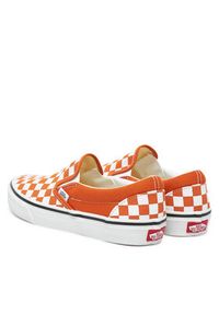 Vans Tenisówki Classic Slip-On VN000D6Y52K1 Pomarańczowy. Zapięcie: bez zapięcia. Kolor: pomarańczowy. Materiał: materiał #3