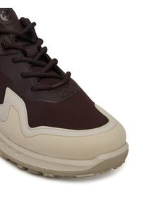 ecco - ECCO Sneakersy Ult-Trn 82433361410 Bordowy. Kolor: czerwony. Materiał: materiał #3