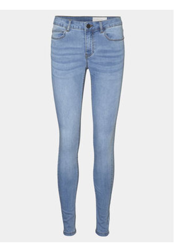 Noisy may - Noisy May Jeansy Billie 27024953 Niebieski Skinny Fit. Kolor: niebieski