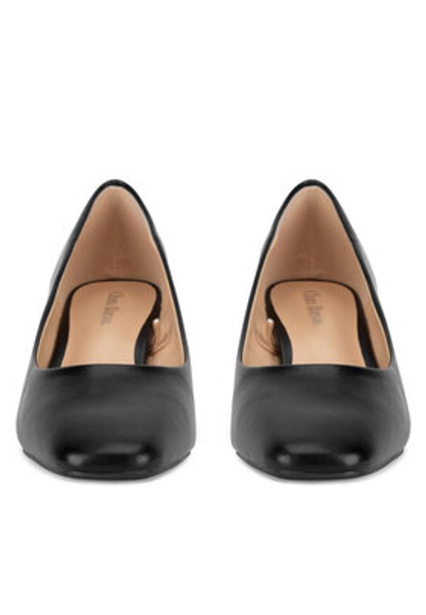 Clara Barson Czółenka WFA3007-1 Czarny. Kolor: czarny. Materiał: skóra