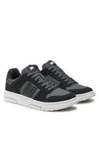 Tommy Jeans Sneakersy Twj Brooklyn Mix Mat. EM0EM01457 Czarny. Kolor: czarny. Materiał: zamsz, skóra #3