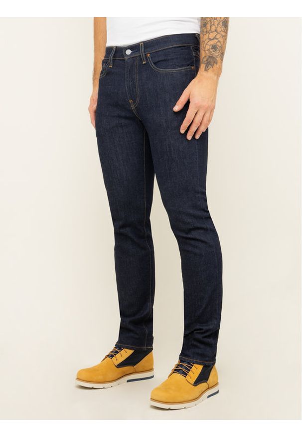 Levi's® Jeansy 511™ 04511-1786 Granatowy Slim Fit. Kolor: niebieski. Materiał: jeans