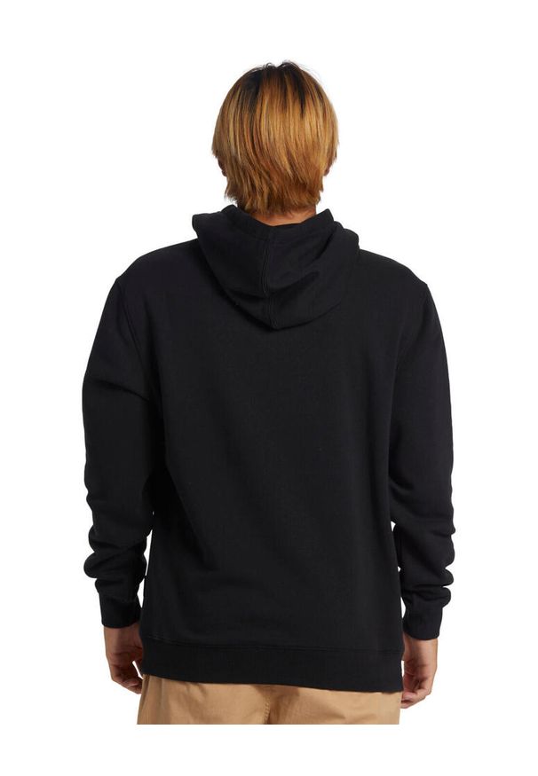 Quiksilver - Bluza z kapturem dla Mężczyzn BIG LOGO Czarny. Typ kołnierza: kaptur. Kolor: czarny, brązowy, zielony, wielokolorowy. Materiał: poliester, bawełna. Długość rękawa: długi rękaw. Długość: długie