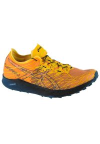 Asics - Buty biegowe ASICS Fujispeed M 1011B330-750 żółte. Zapięcie: sznurówki. Kolor: żółty. Materiał: materiał, tkanina, guma. Szerokość cholewki: normalna. Wzór: gładki. Sport: bieganie
