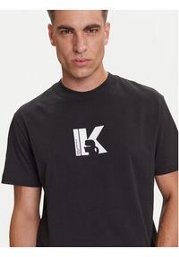 Karl Lagerfeld Jeans T-Shirt A3M17057 Czarny Regular Fit. Kolor: czarny. Materiał: bawełna #3