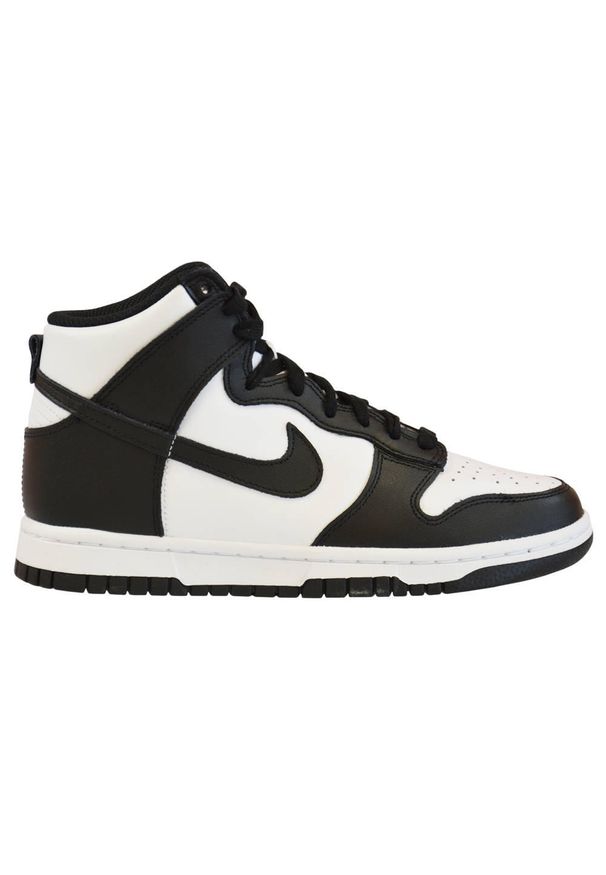 Buty damskie Nike Dunk High Panda (2021) (W). Kolor: biały, czarny, wielokolorowy