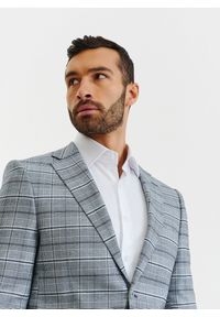 Pako Lorente - PAKO LORENTE – Kraciasta męska marynarka garniturowa. Materiał: elastan, wiskoza, poliester #4