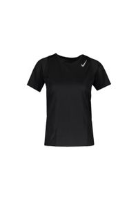 Nike DRI FIT RAC T SHIRT W Noir. Kolor: czarny. Technologia: Dri-Fit (Nike). Sport: bieganie #1