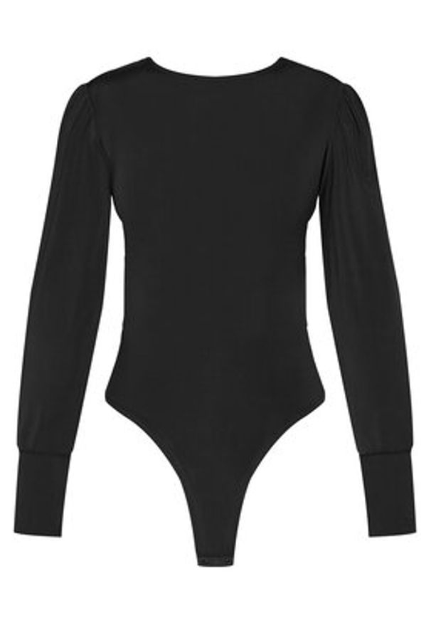 ACCESS FASHION Body 54-2018-324 Czarny Slim Fit. Kolor: czarny. Materiał: syntetyk