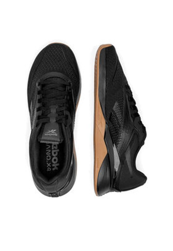 Reebok Buty na siłownię Nano X4 100074185 Czarny. Kolor: czarny. Materiał: materiał. Sport: fitness