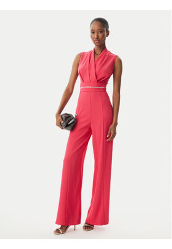 Rinascimento Kombinezon CFC0123490003 Różowy Regular Fit. Kolor: różowy. Materiał: syntetyk