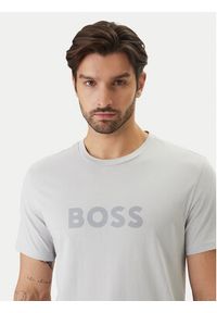 BOSS T-Shirt 50491706 Szary Regular Fit. Kolor: szary. Materiał: bawełna #3