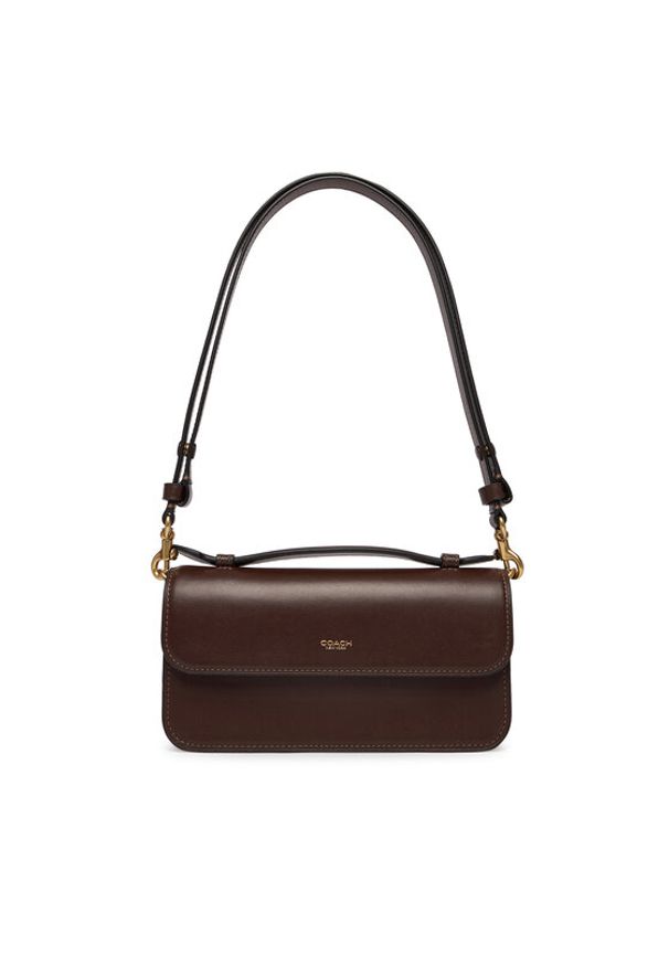 Coach Torebka Elora CCY30 Brązowy. Kolor: brązowy. Materiał: skórzane
