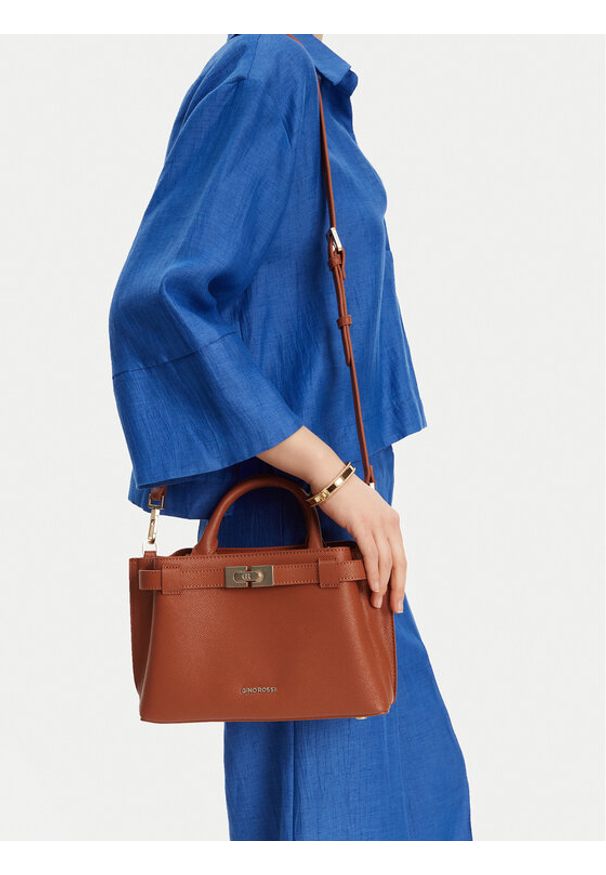 Gino Rossi Torebka RC-19684 Brązowy. Kolor: brązowy