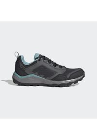 Adidas - Tracerocker 2.0 GORE-TEX Trail Running Shoes. Kolor: czarny, szary, zielony, wielokolorowy. Materiał: materiał. Technologia: Gore-Tex. Sport: bieganie