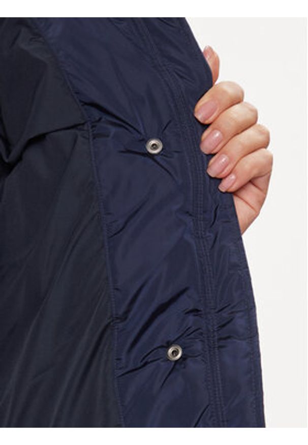 Tommy Jeans Kurtka zimowa DW0DW14302 Granatowy Slim Fit. Kolor: niebieski. Materiał: syntetyk. Sezon: zima