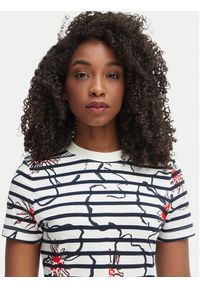 TOMMY HILFIGER - Tommy Hilfiger Sukienka codzienna WW0WW50825 Granatowy Regular Fit. Okazja: na co dzień. Kolor: niebieski. Materiał: bawełna. Typ sukienki: proste. Styl: casual #4