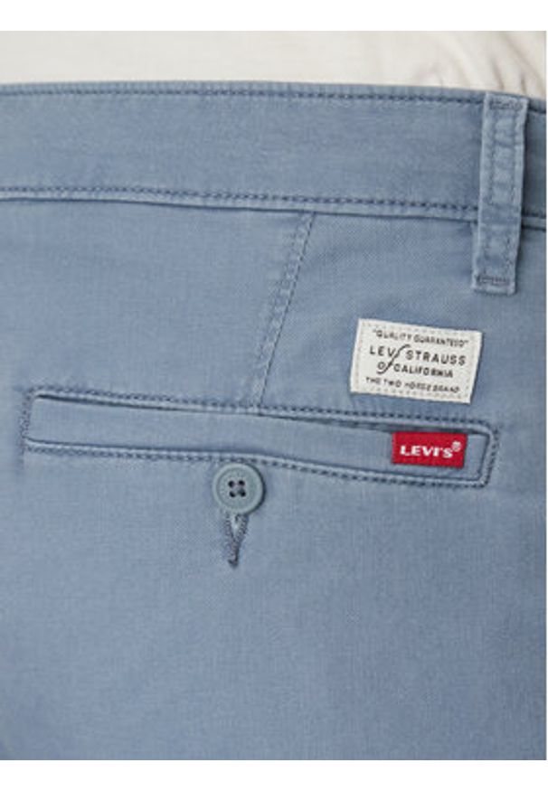Levi's® Chinosy XX Chino Standard 17196-0155 Niebieski Tapered Fit. Kolor: niebieski. Materiał: bawełna
