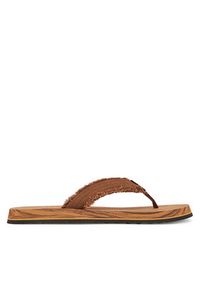 skechers - Skechers Japonki Tantric-Fritz 205098/BRN Brązowy. Kolor: brązowy. Materiał: materiał #4