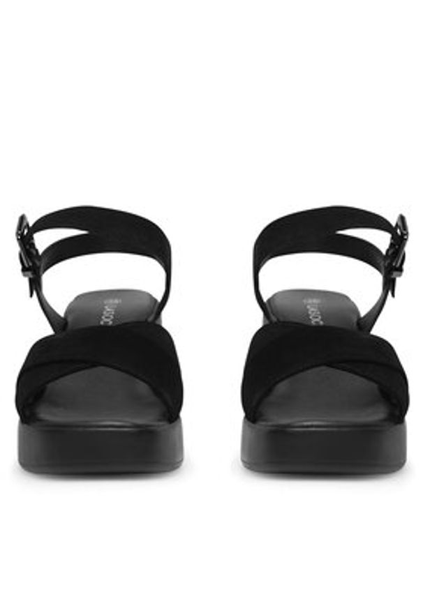 Lasocki Sandały WI16-MIKS-02 Czarny. Kolor: czarny. Materiał: zamsz, skóra