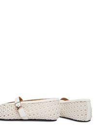 Patrizia Pepe Baleriny PPJ376.06 Biały. Kolor: biały. Materiał: skóra #7