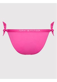 TOMMY HILFIGER - Tommy Hilfiger Dół od bikini Cheeky UW0UW03395 Różowy. Kolor: różowy. Materiał: syntetyk #4