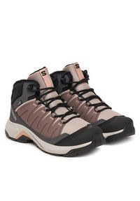 salomon - Salomon Trekkingi X-Adventure Coldrush Waterproof L47856500 Różowy. Kolor: różowy. Materiał: materiał #6
