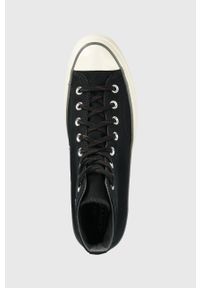Converse trampki Chuck 70 HI męskie kolor czarny A02758C. Zapięcie: sznurówki. Kolor: czarny. Materiał: guma #5