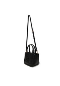 Calvin Klein Torebka Bold Ck Small Tote With Strap LV04F3219G Czarny. Kolor: czarny. Materiał: skórzane #5