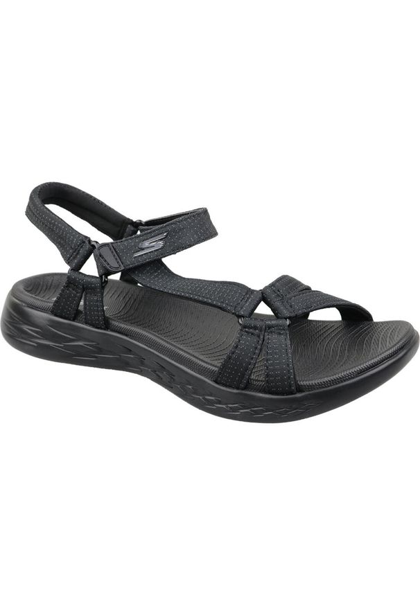 skechers - Buty do chodzenia damskie Skechers Brilliancy. Kolor: czarny. Sport: turystyka piesza