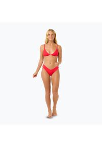 RIPCURL - Dół od stroju kąpielowego Rip Curl Premium Surf Skimpy Hipster. Kolor: czerwony